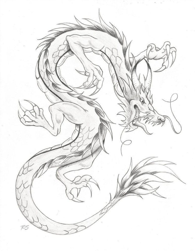 Chinese Dragon Drawing Cliparts.co