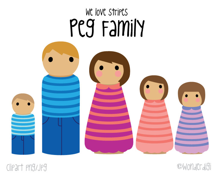 clipart family of 5 - photo #50