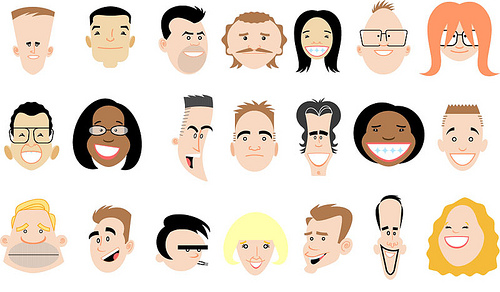 cartoon faces random - a gallery on Flickr