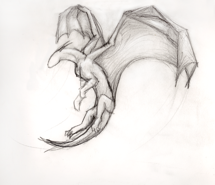 cool drawings of dragons - pixbim.com