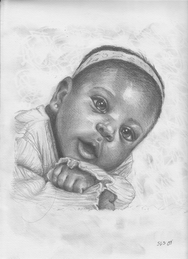 african american - Sweet Baby 1 by Stacy Flum