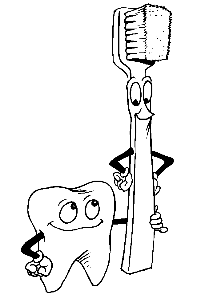 Outline Tooth Brush