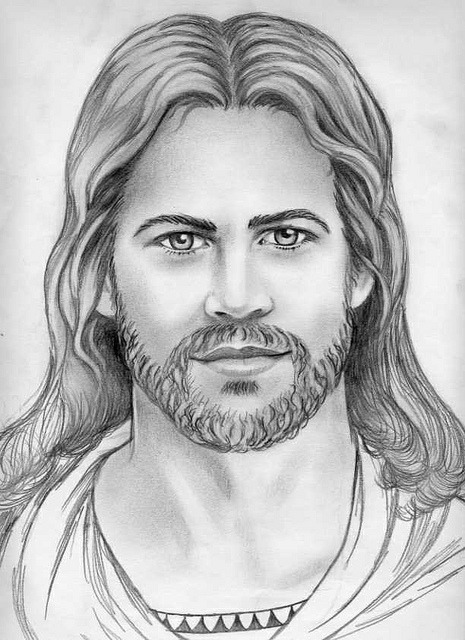 Jesus Drawing | DrawingSomeone.com