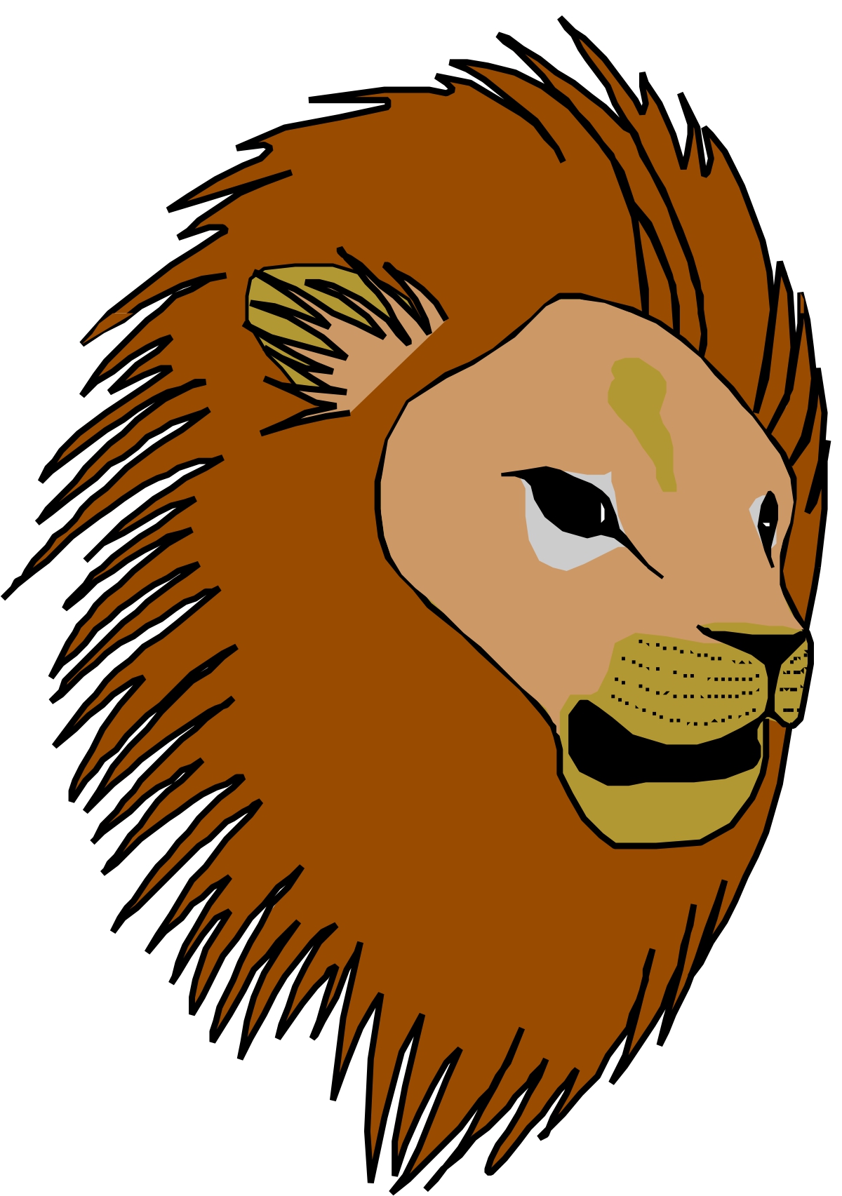 Cartoon Lion Head - Cliparts.co