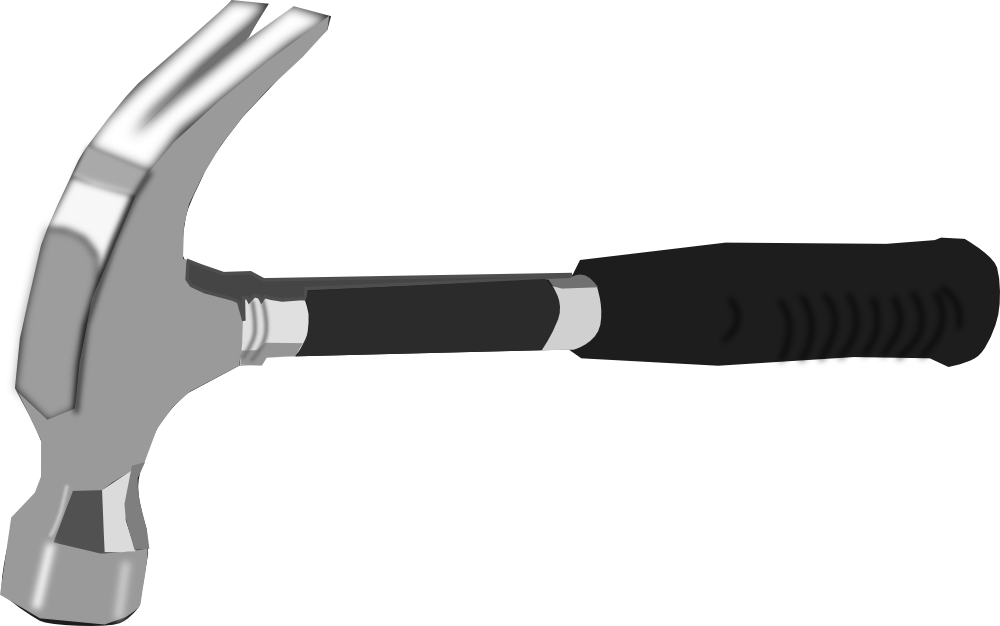 Transparent Clip Art of Hammer and Nail - wide 7