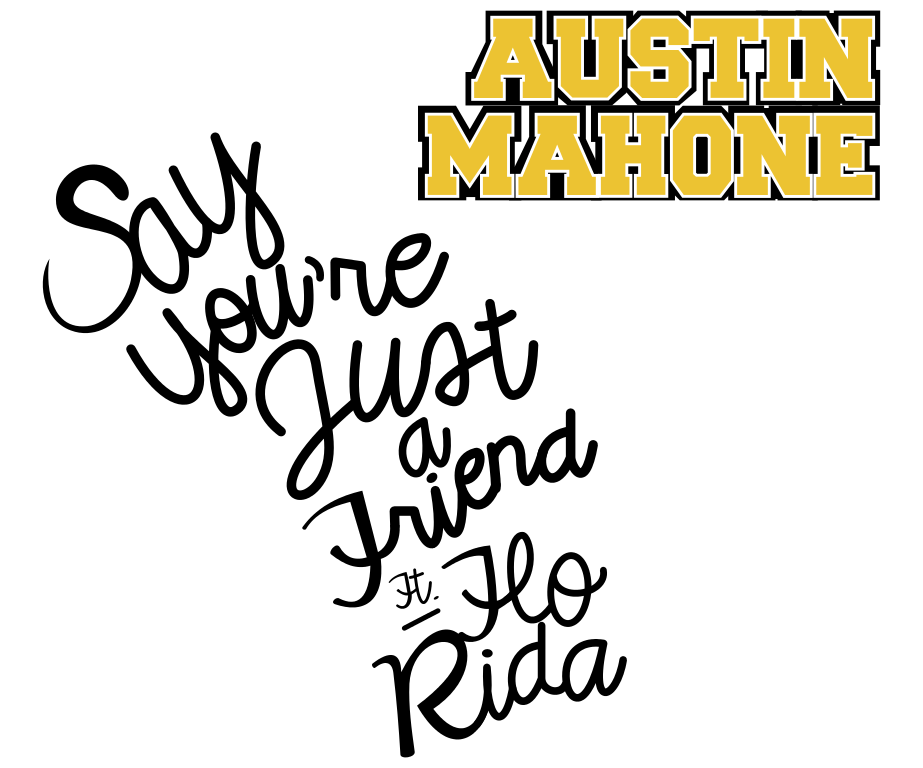 File:Austin Mahone - Say You're Just a Friend - no background.svg ...