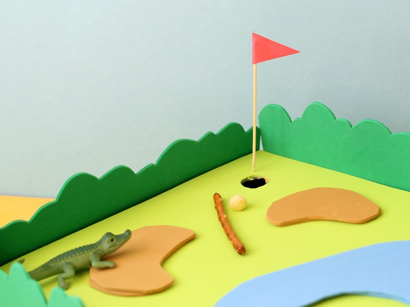 Kix Cereal Box Miniature Golf · Kix Cereal