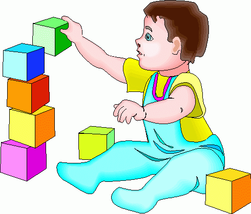 Children Playing With Blocks Clipart Images & Pictures - Becuo