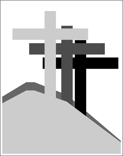 Free Christian Clipart: Three Crosses