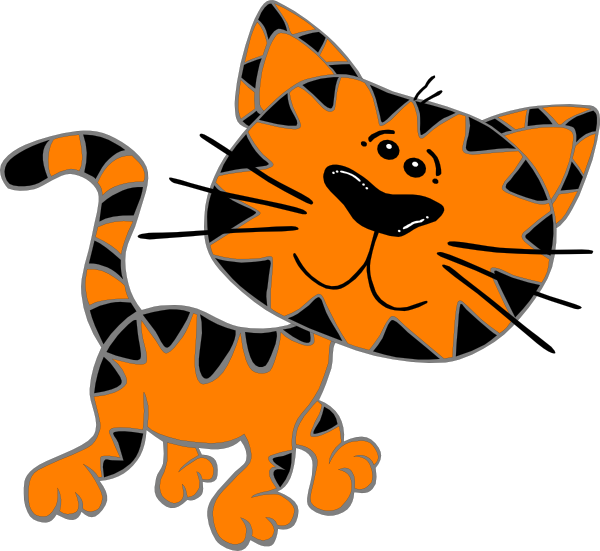 cat vector clipart free - photo #31