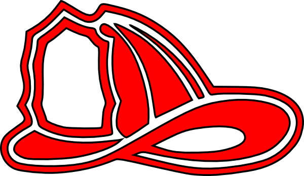 Red Fireman S Helmet clip art - vector clip art online, royalty ...