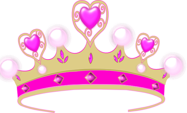 Princess Crown clip art - vector clip art online, royalty free ...