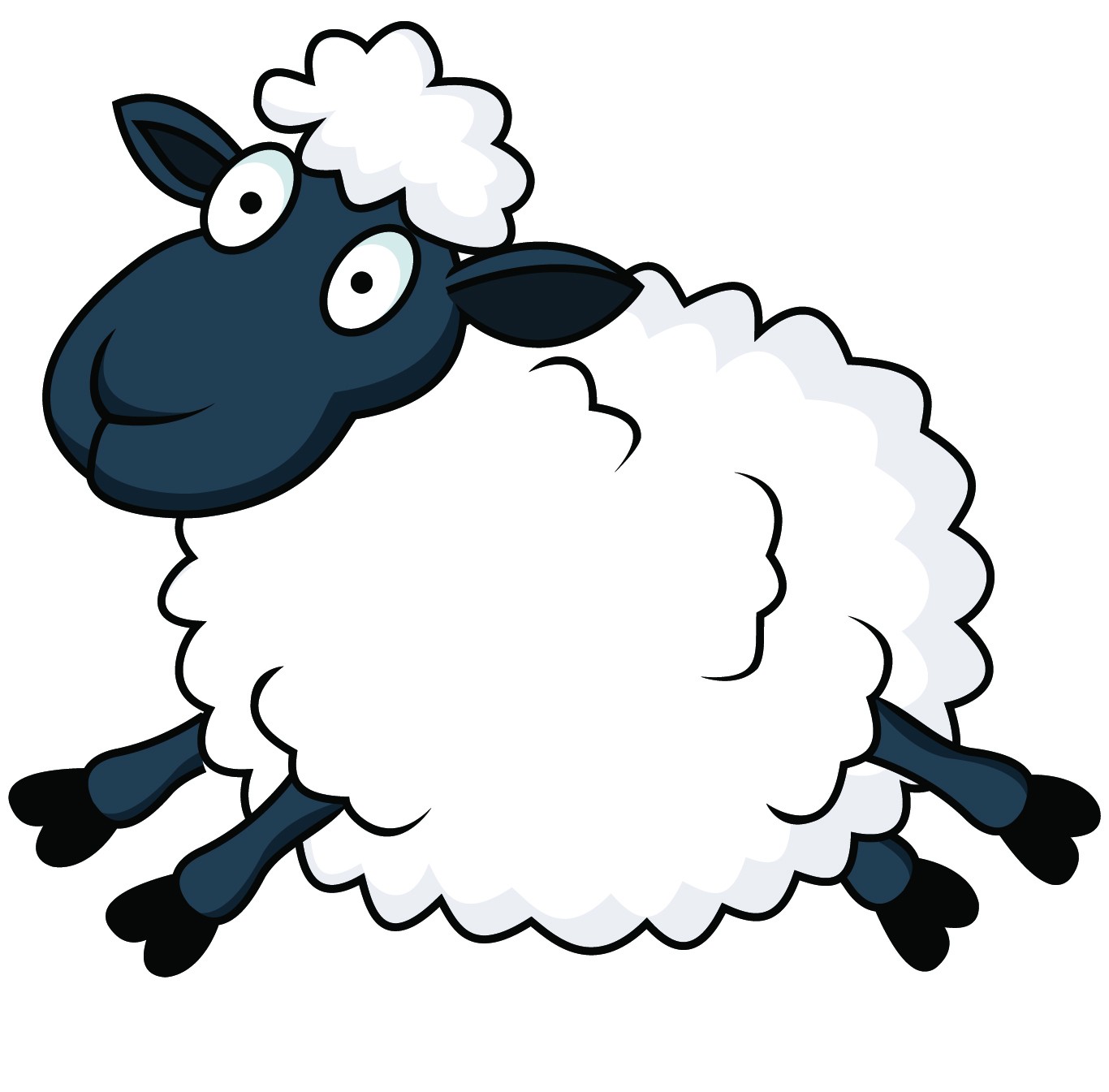 clipart cartoon sheep - photo #36