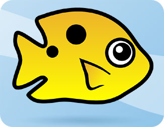 Threespot Damselfish by Scubadorable | Cute Cartoon Fish T-Shirts ...