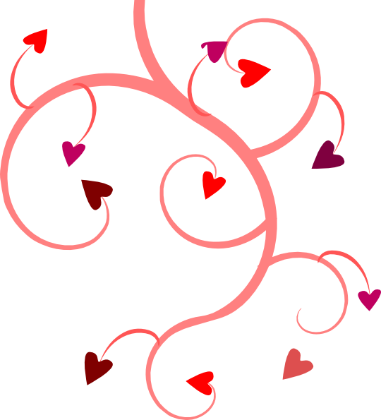 Vine Heart clip art - vector clip art online, royalty free ...