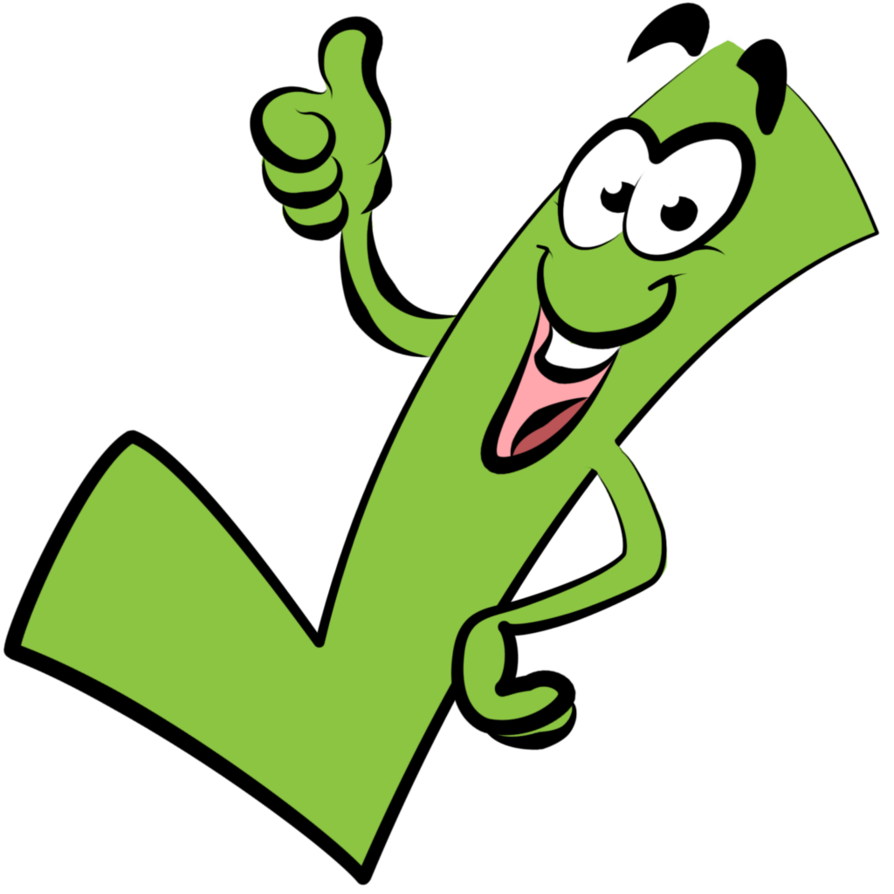 green tick clip art - photo #2