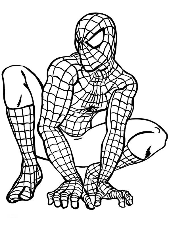 Spiderman Coloring Pages 2 | Coloring Pages To Print