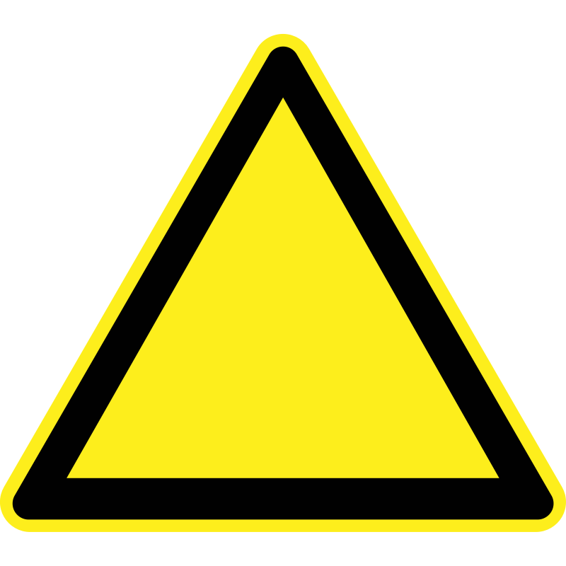 Clipart - Signs Hazard Warning
