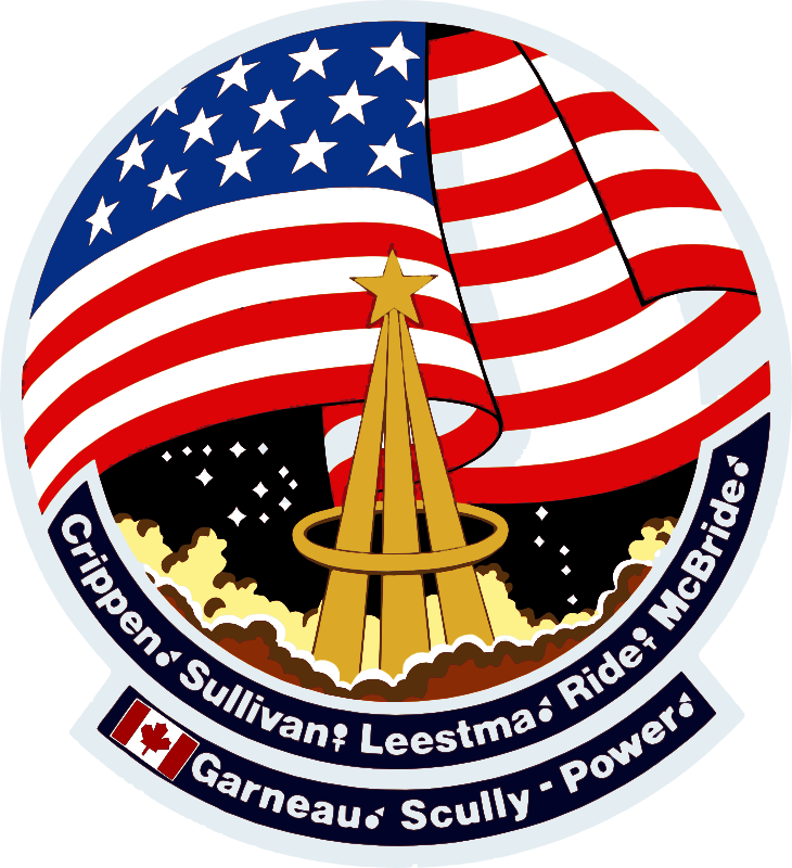 Clipart - STS-41G Patch