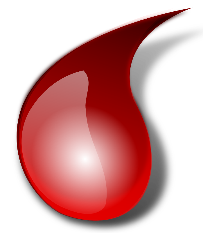 drop of blood Colouring Pages