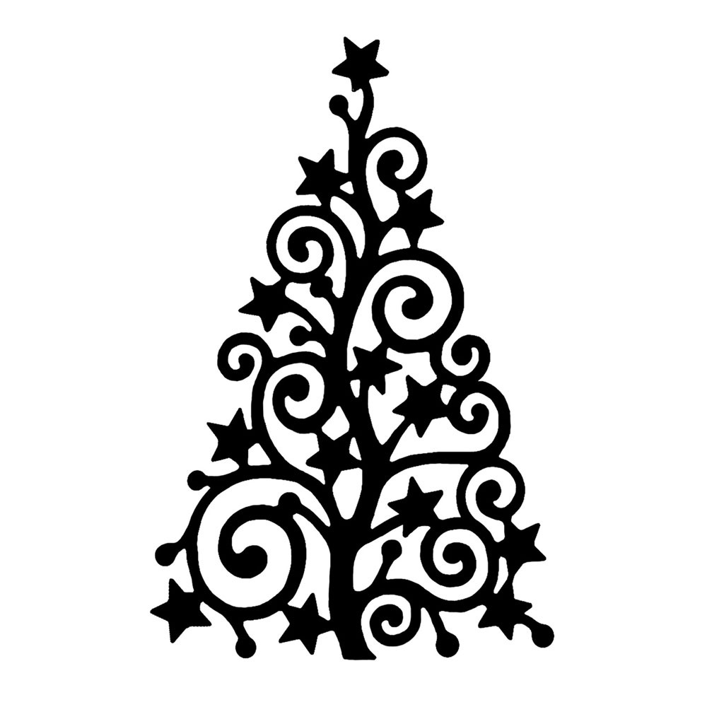 Christmas Tree Outlines Cliparts.co