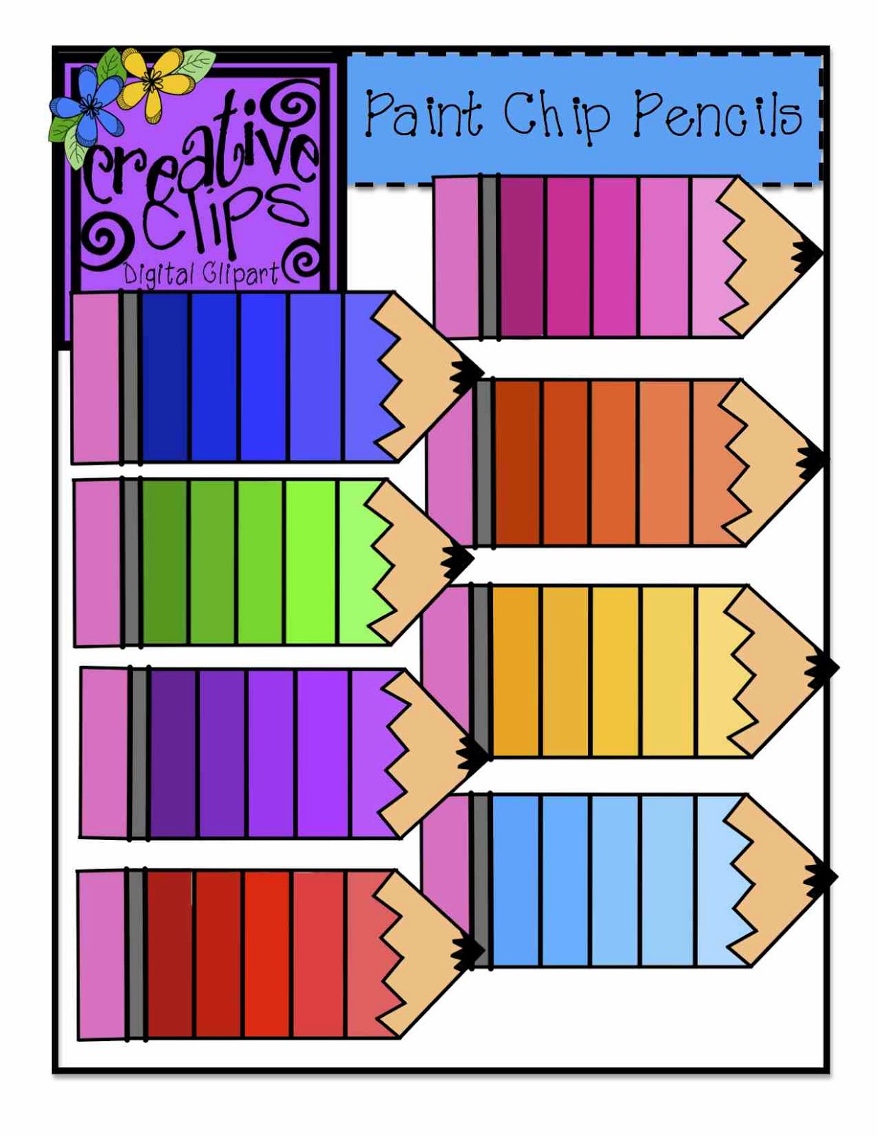 Crayola Colored Pencil Clipart | Clipart Panda - Free Clipart Images