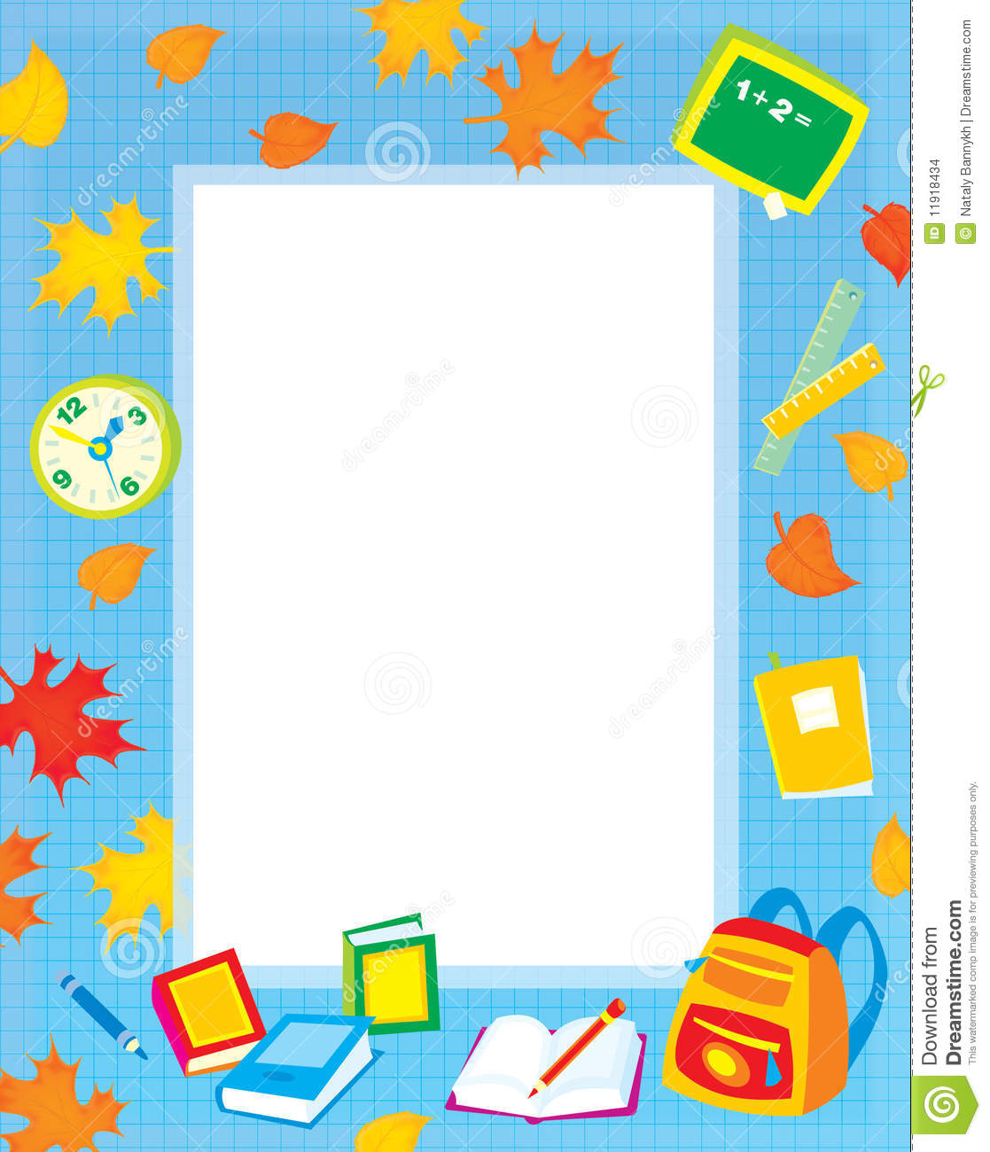 Images For > Borders And Frames For School