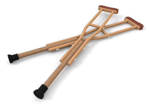 Crutches | nursing supplies | auxiliary | Image | Free material