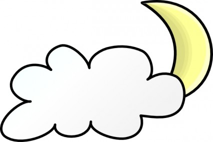 Pix For > Clipart Cloudy