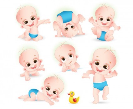 Vector pack baby Free vector for free download (about 6 files).