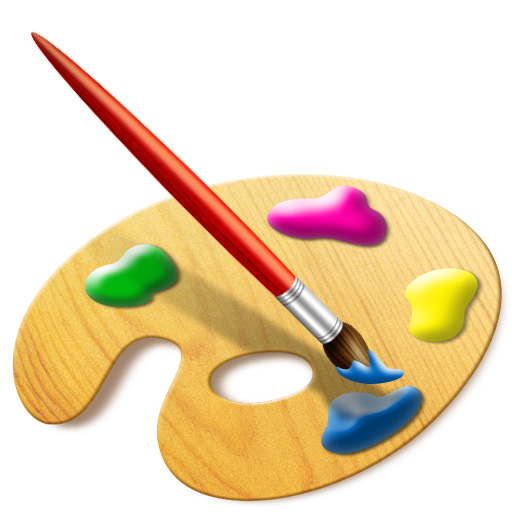 Creating a Set of Digital Painting Icons Part 3 - Paint Brush Icon ...