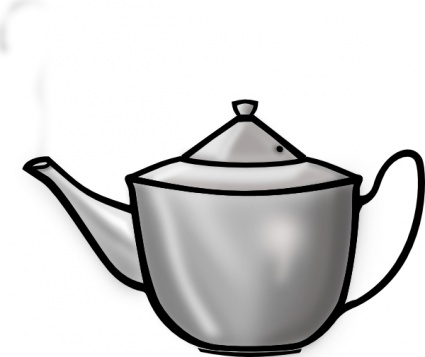 Teapot Outline - ClipArt Best
