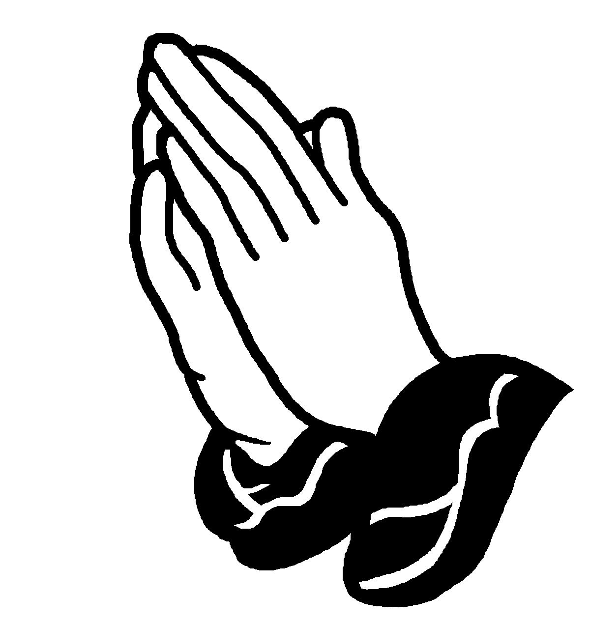 Hands That Are Praying - ClipArt Best