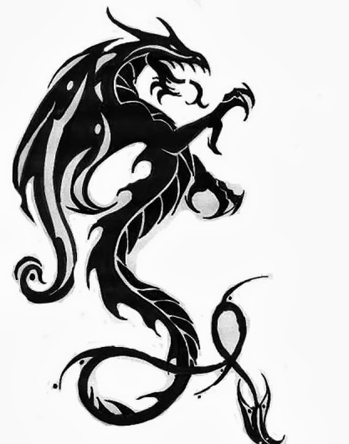 The best dragon tattoo in the world for women