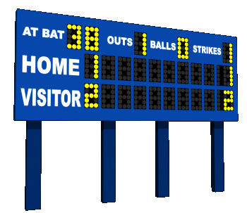 Baseball Scoreboard Clip Art - ClipArt Best