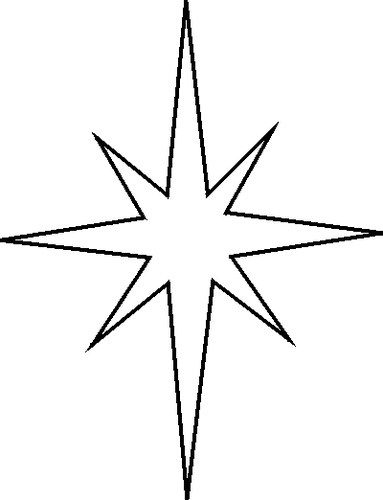 Star Template Large Cliparts co