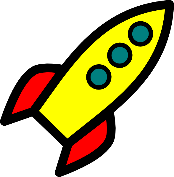 clipart rocket ship