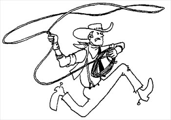 Free cowboy- Clipart - Free Clipart Graphics, Images and Photos ...