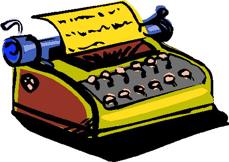 Clip Art - Clip art typewriter 354438