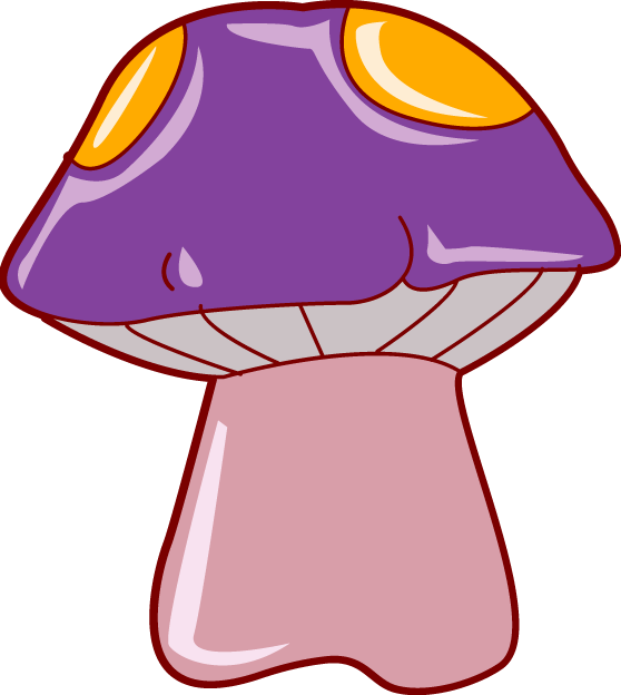 Pix For > Mushroom Clip Art