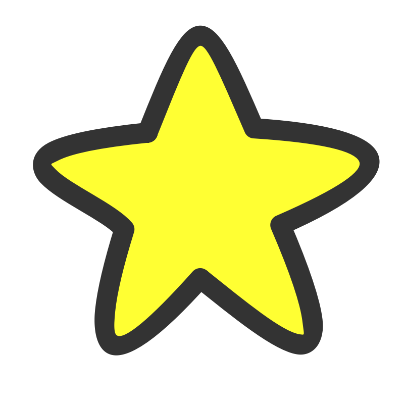 Clipart - Star (soft edges)