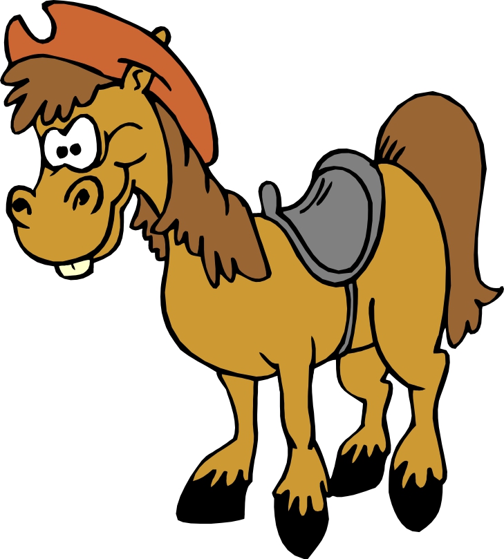 free clipart cartoon horses - photo #23