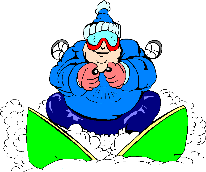 Free Clipart : Family Clipart : SKIER2