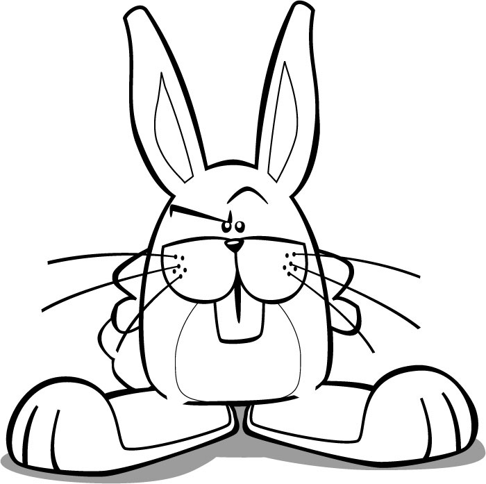 Vector Rabbit cartoon by DonKelly on deviantART