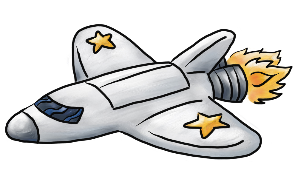 Cartoon Space Shuttle - Cliparts.co