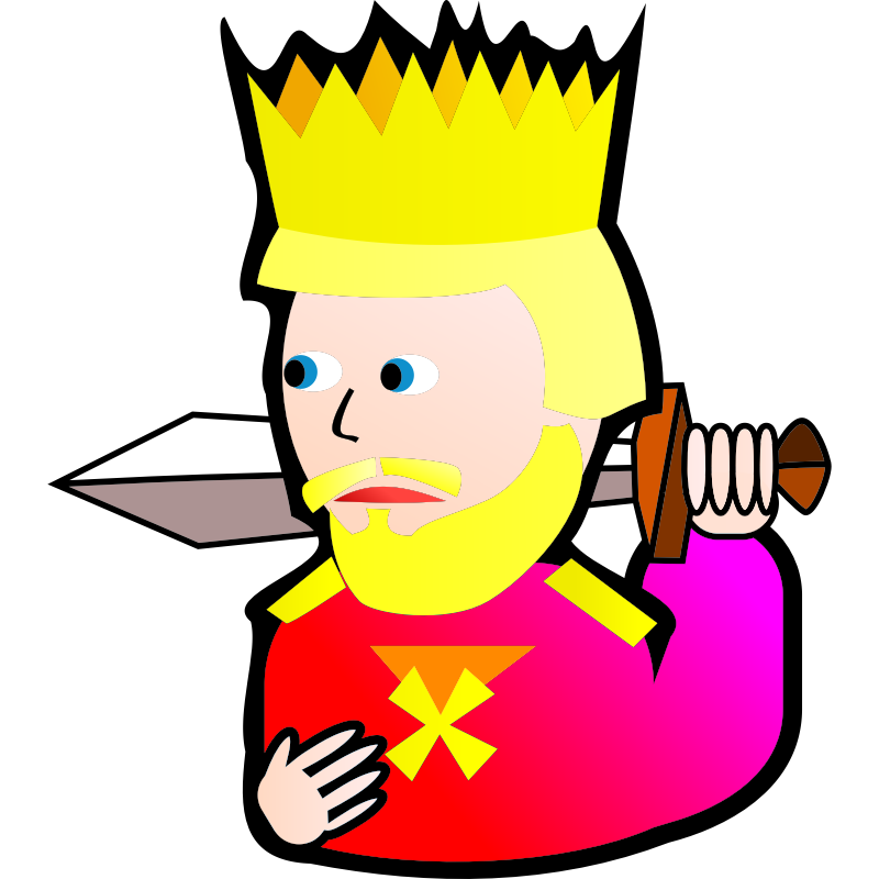 Clipart - King of Hearts