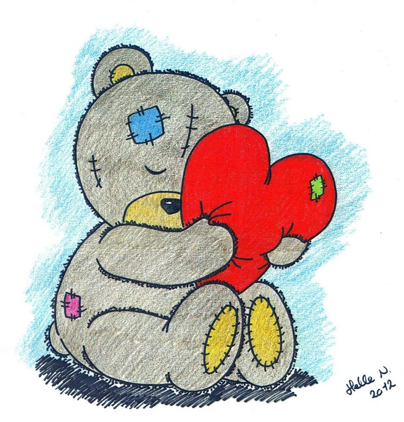 Two Teddy Bears Hugging Drawings Images & Pictures - Becuo