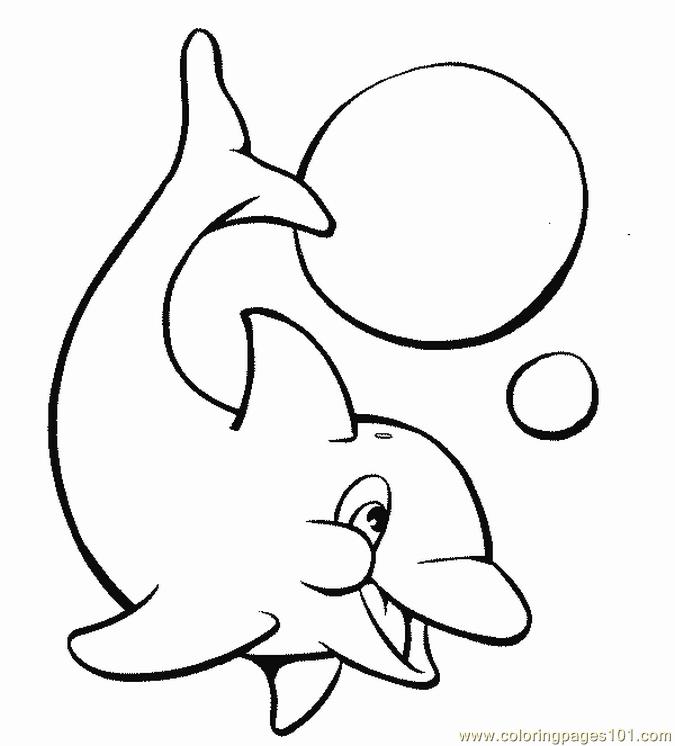 Coloring Pages Dolphin (Cartoons > Dolpin) - free printable ...