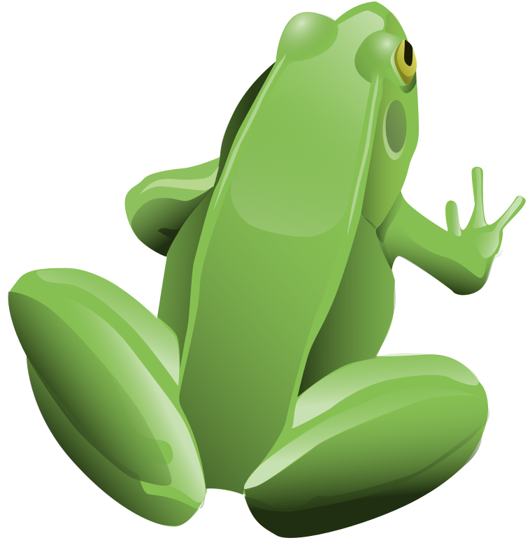 jumping frog clipart - photo #29
