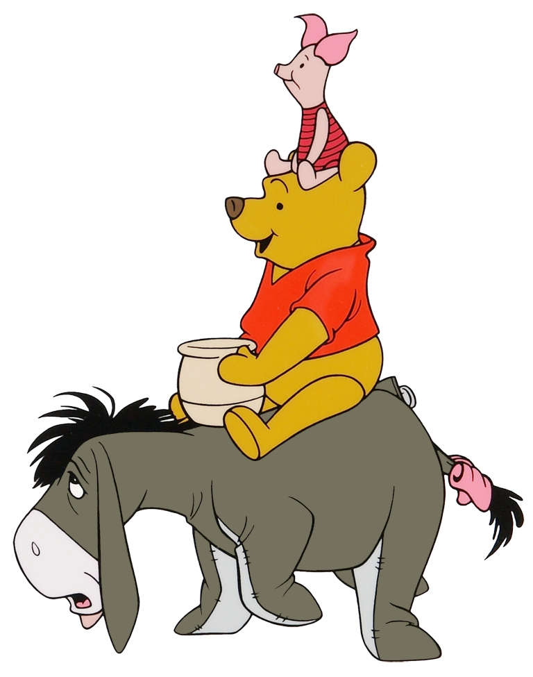 Winnie the Pooh Group Clipart